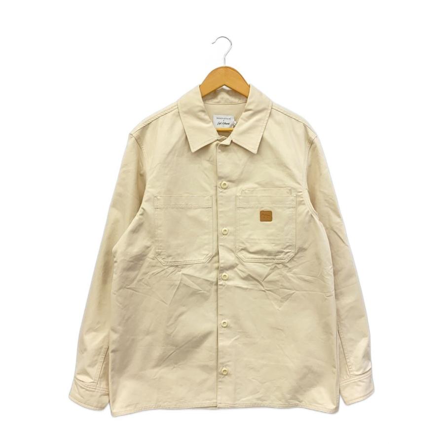 メゾンキツネ　定価9万　美品　ジャケット MAISON KITSUNE◇CafeKitsune/ジャケット/--/コットン/CRM/無地