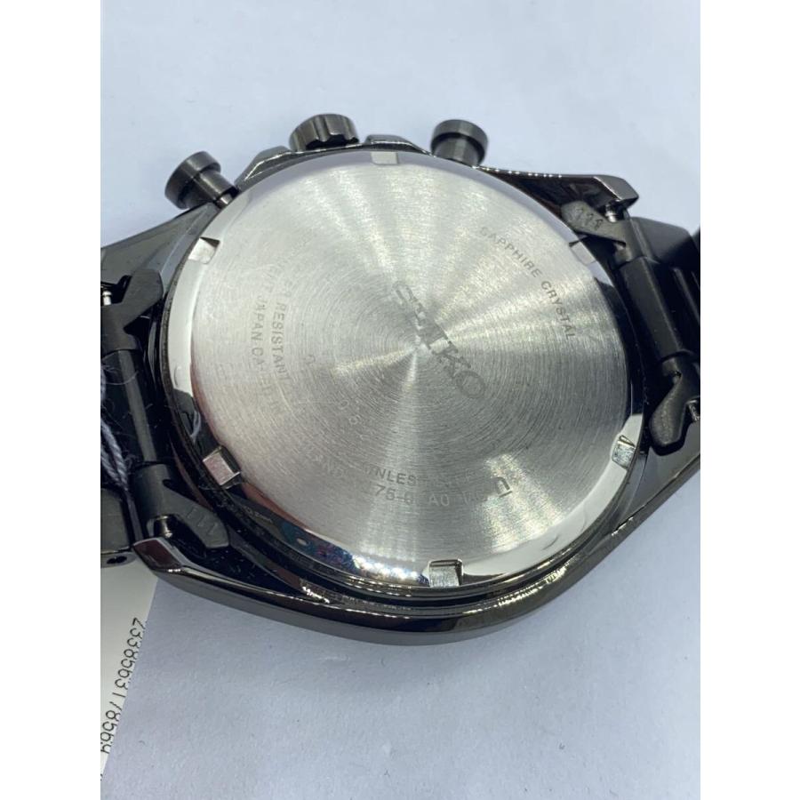 SEIKO◇THE STANDARD/ソーラー腕時計/ガンメタ/箱コマ説明書有/SBPY169