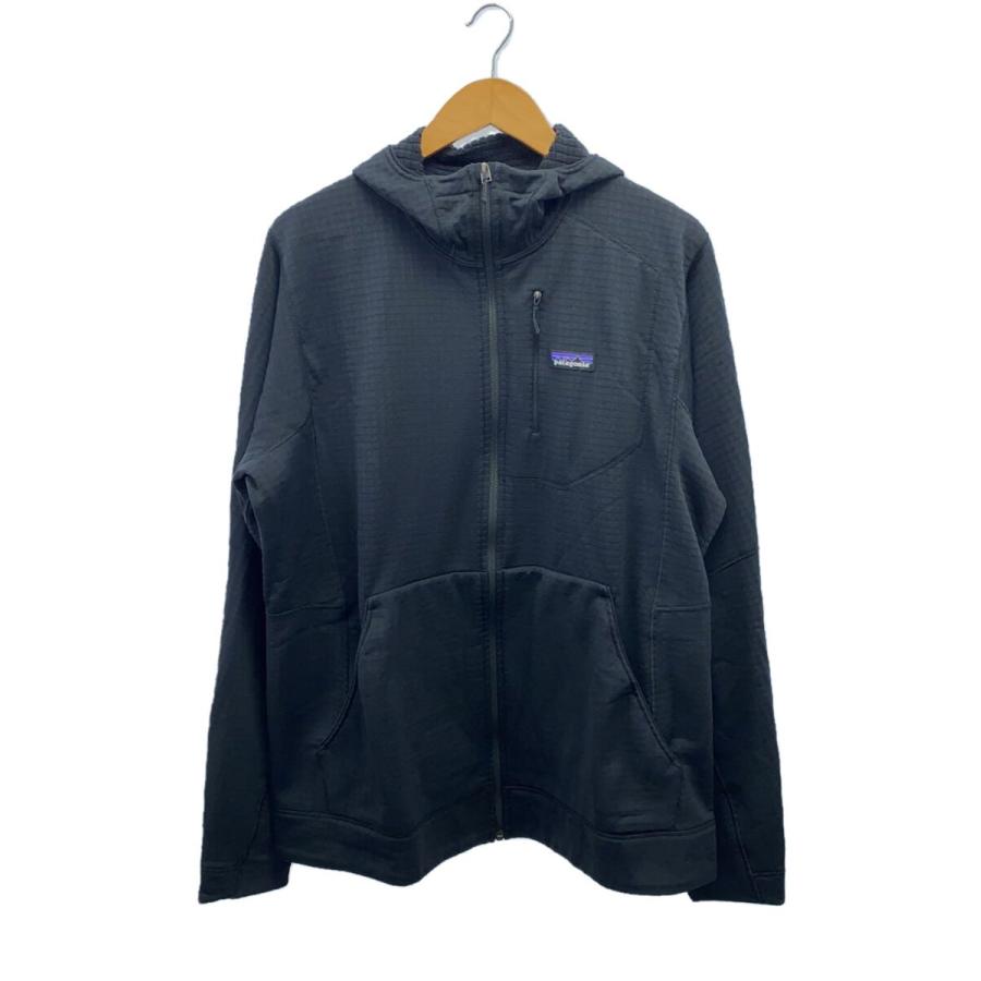patagonia◇R1 Full-Zip Hoody/R1フルジップフーディ/XL/黒/ブラック 
