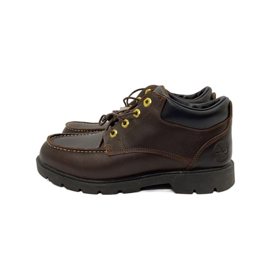 Timberland◇BASIC SINGLE MOC TOE OX WP/ショートブーツ/26.5cm/BRW