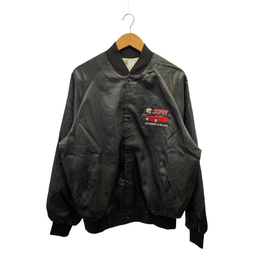 90s USA製 swings ster ナイロンスタジャン両面刺繍　Lサイズ 90s USA製 swings ster ナイロンスタジャン両面刺繍 Lサイズ