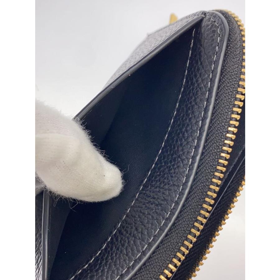 COACH◇エッセンシャルLジップキーケース_ポリッシュドペプルレザー
