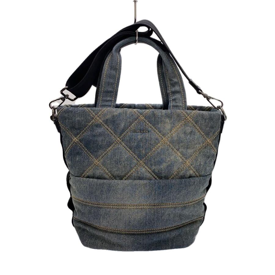 DIESEL◇2way/キルティングデニムトートバッグ/y2k : セカンド