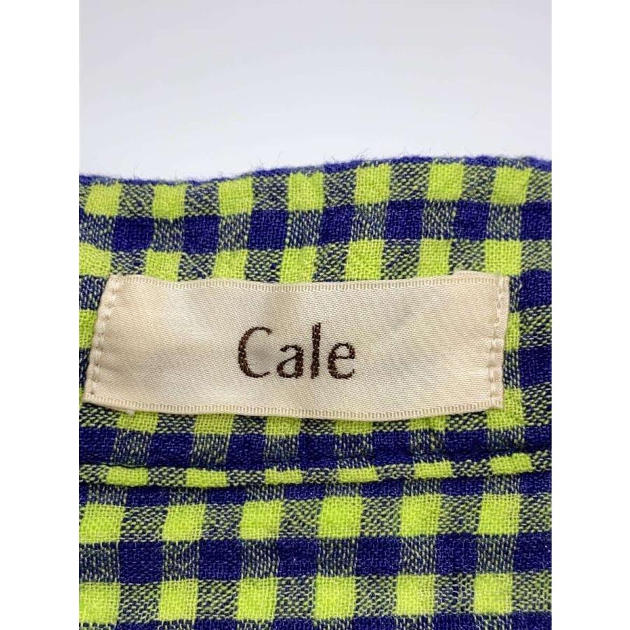 Cale◆25SS/WATER TWIST LINEN GINGHAM CHECK PULLOVER SHIRT/3_2