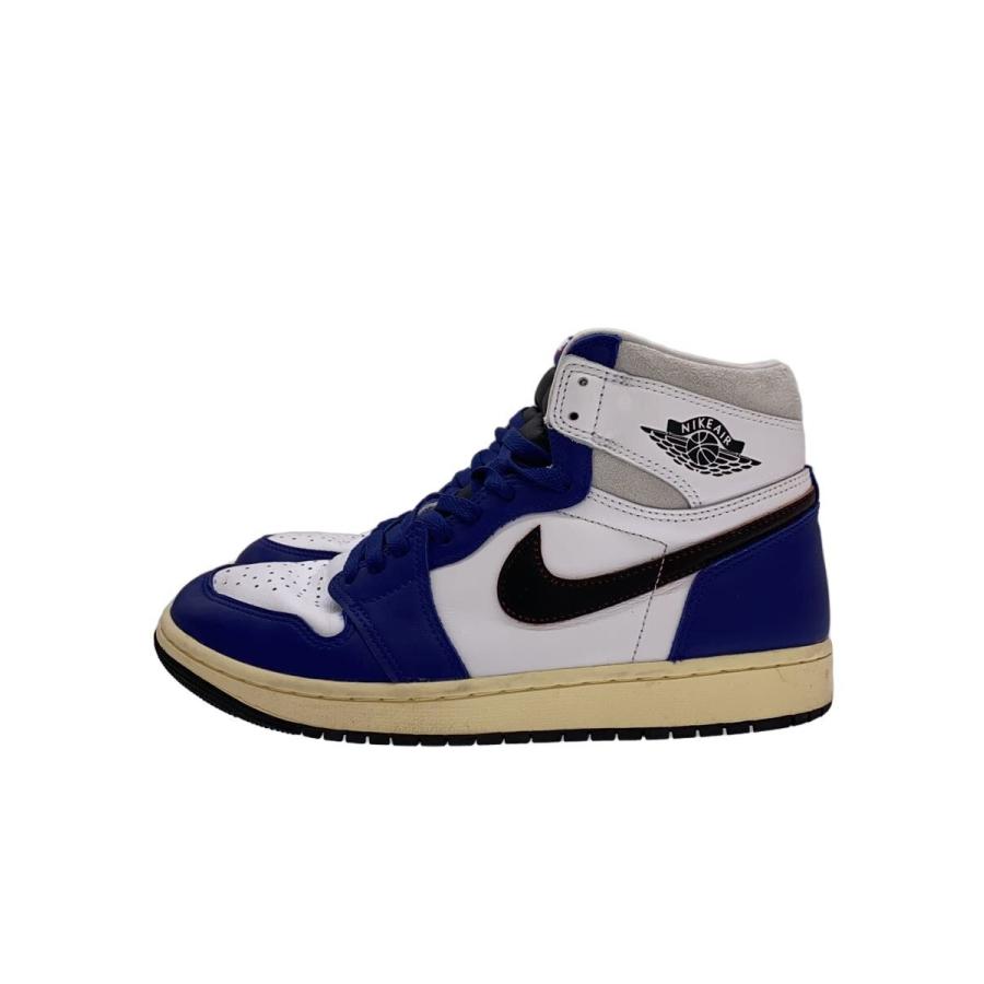 NIKE◇AIR JORDAN 1 HI OG Rare Air_Deep Royal Blue/27.5cm 