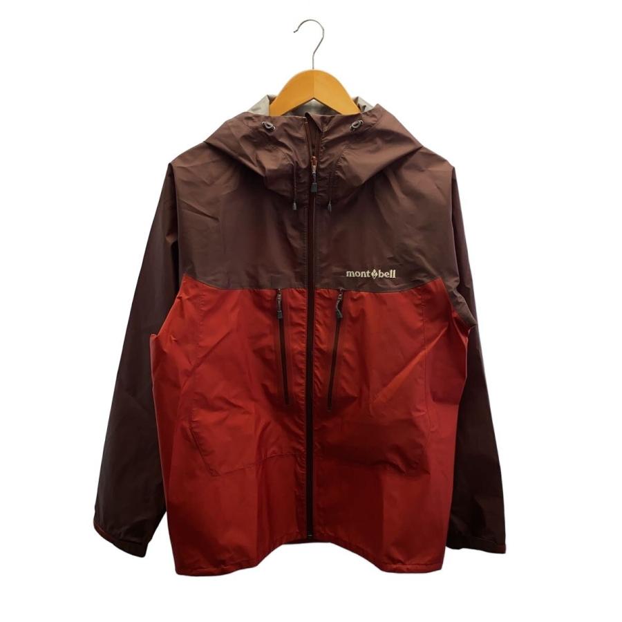 mont-bell / スーパードライテックレインジャケット/M/ナイロン/ボルドー×レッド/1128705 mont-bell◇スーパードライテックレインジャケット/M/ナイロン