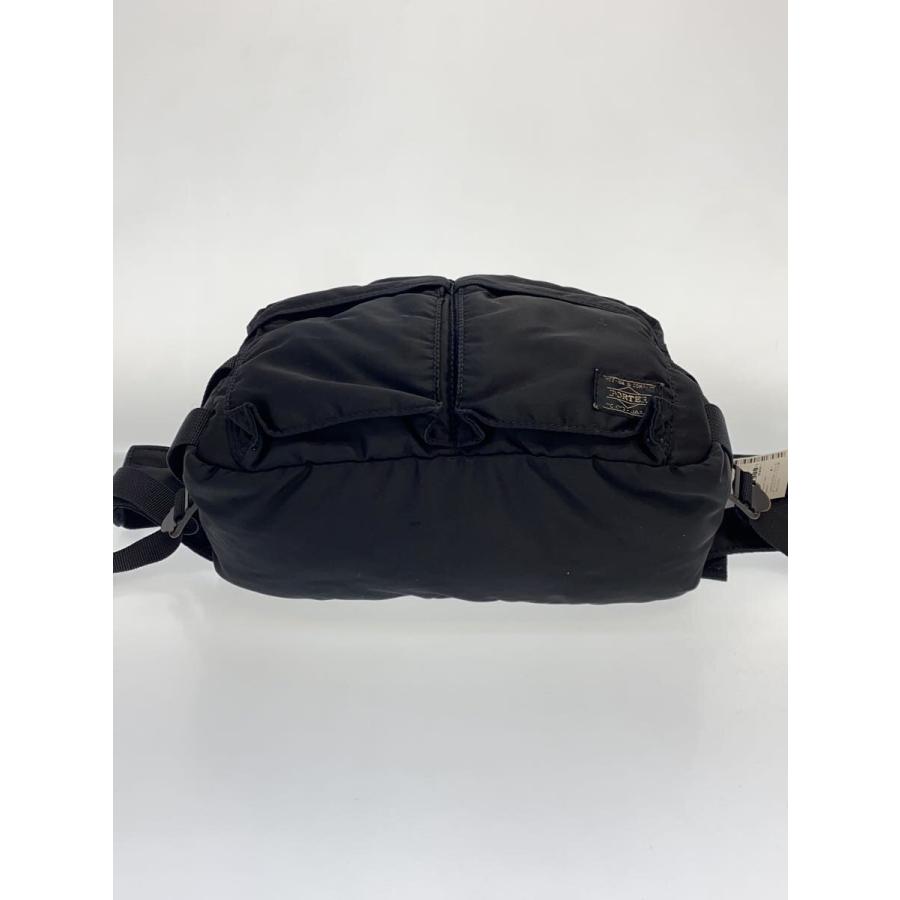【美品】PORTER・ポーター タンカー・ウエストバッグ・ブラック PORTER ポーター 吉田カバン タンカー TANKER ウエストバッグ