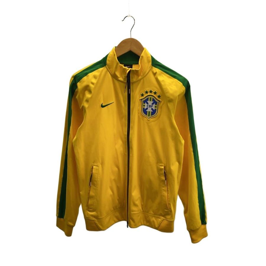 NIKE◇2014-15/ブラジル代表_アンセムジャケット/トラックジャケット/S