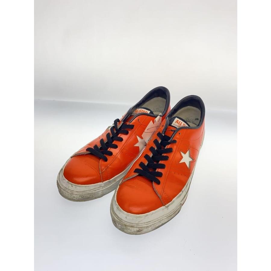 CONVERSE◇ONE STAR J/日本製ワンスター_スニーカー/29cm/オレンジ 