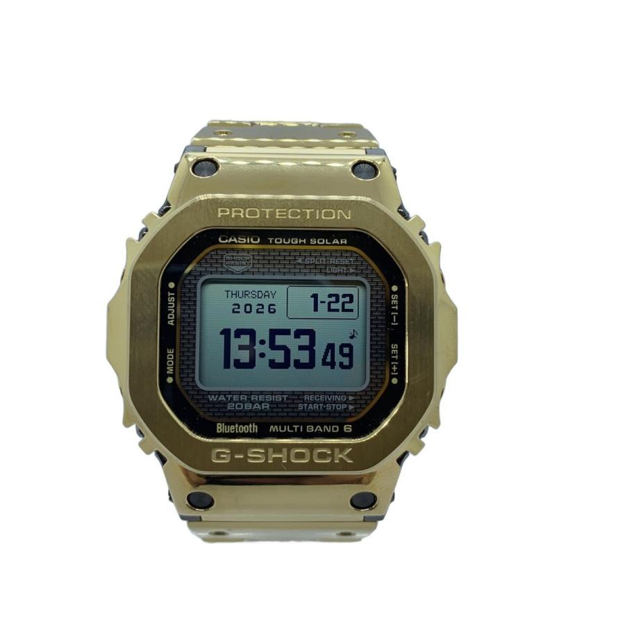 CASIO◇G-SHOCK_FULL METAL/ソーラー腕時計/箱コマ説明書有/GMW 