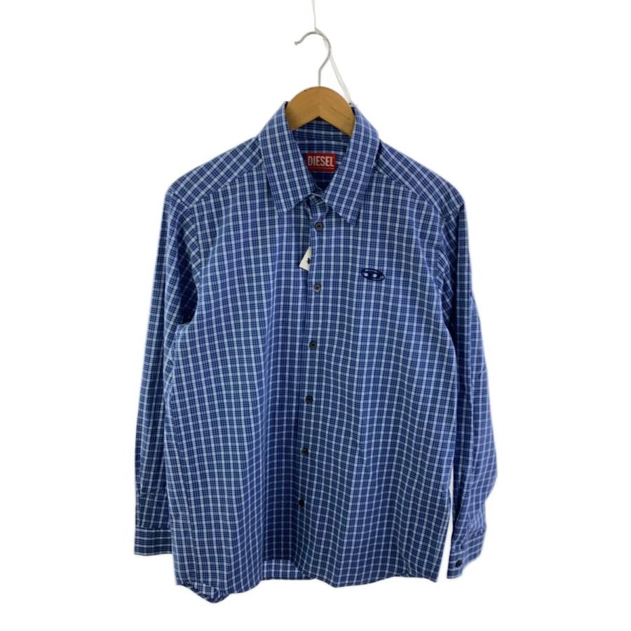 DIESEL◇長袖シャツ/44/--/BLU/S-SIMPLY-DLBV : セカンドストリート