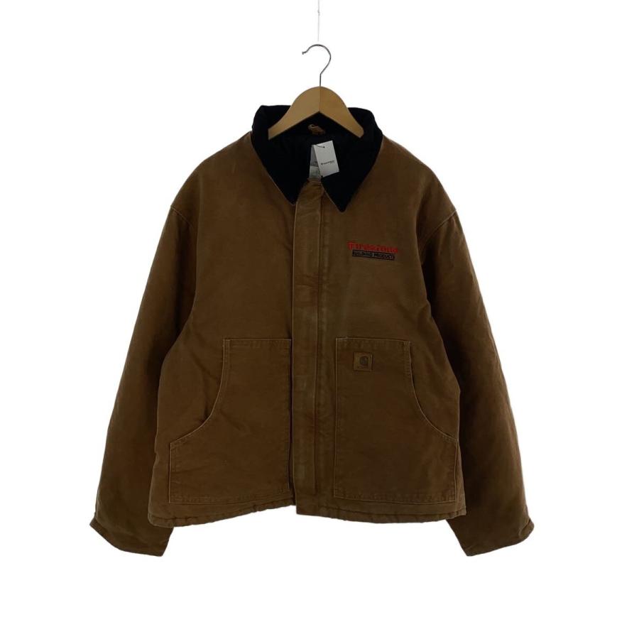 Carhartt◇90s/トラディショナルジャケット/XXL/コットン/BRW