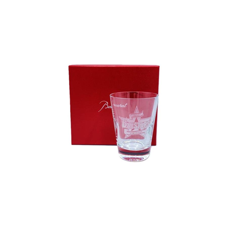 【祝日本一 】バカラ ベイスターズグラス Baccarat◇グラス/WHT/箱付き/横浜DnNAベイスターズ : セカンド