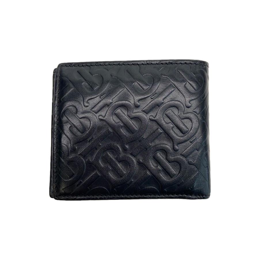 BURBERRY◇2つ折り財布/レザー/BLK/メンズ : セカンドストリートYahoo