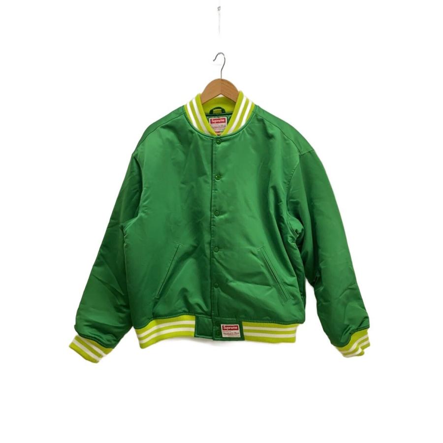 ジャケット・アウター SUPREME 24AW Satin Varsity Jacket Supreme◇24AW/mitchell&ness Satin Varsity Jacket/L/ポリエステル