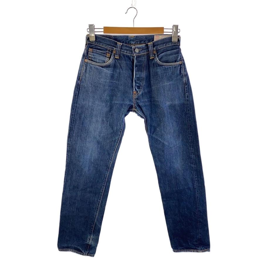 EVISUデニム32×32 EVISU◇ボトム/32/コットン/IDG/無地 : セカンドストリートYahoo!店