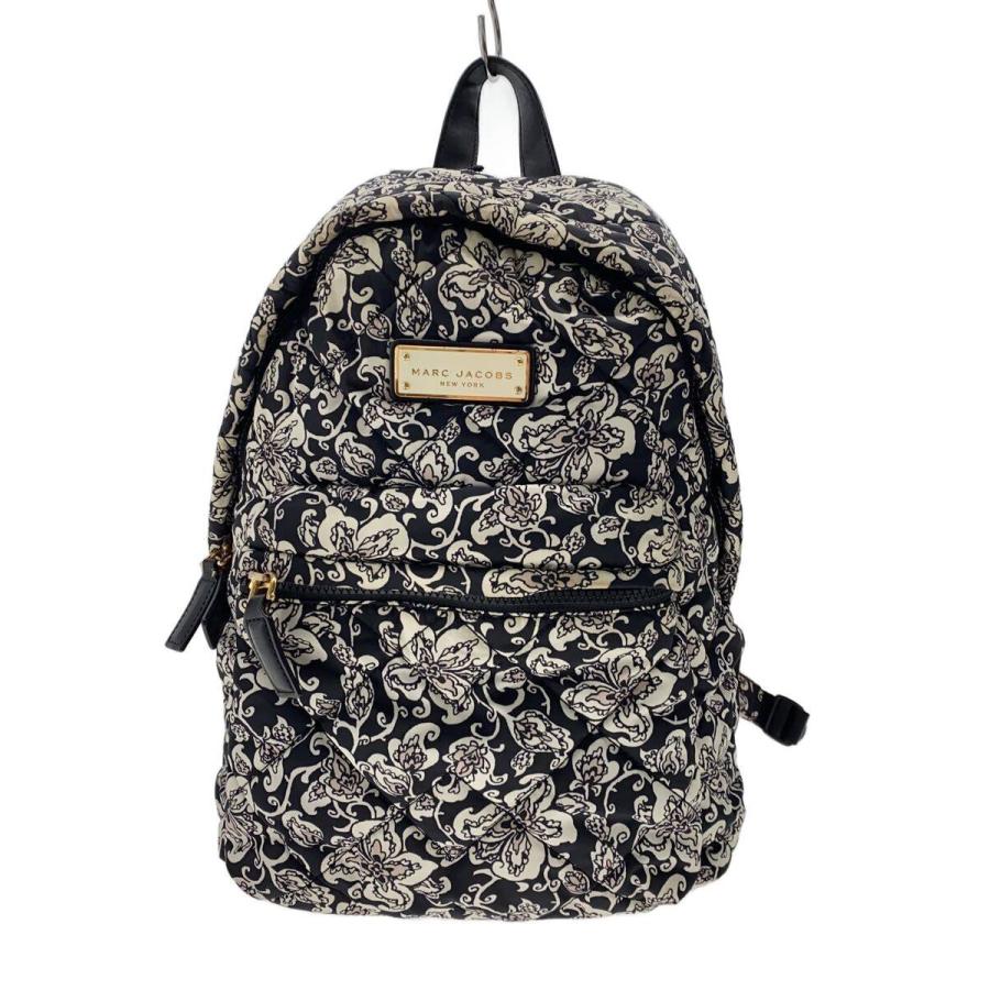 超希少✨花柄　総柄　シボ革レザー　リュック　バックパック　黒　ネイビー 超希少✨花柄 総柄 シボ革レザー リュック バックパック 黒 ネイビー 超