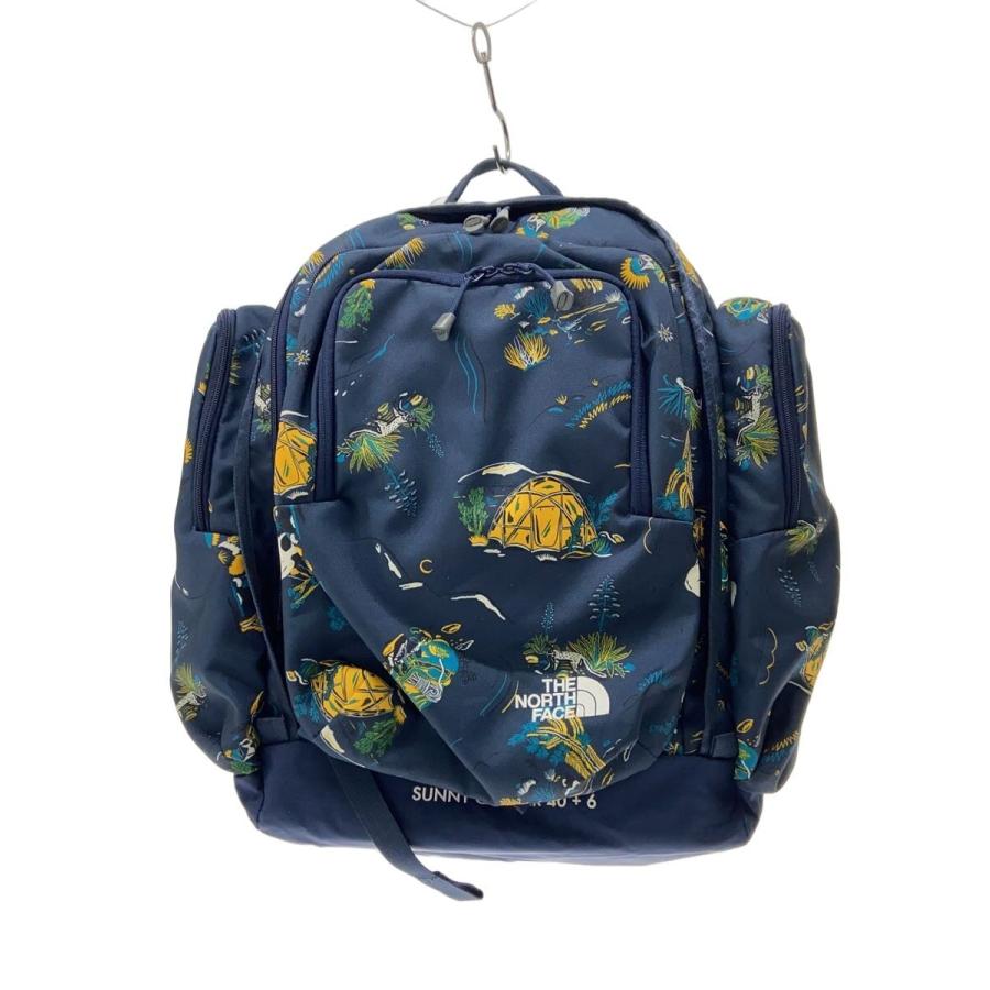 THE NORTH FACE◆SUNNY CANMPER /NMJ71700 THE NORTH FACE◇Sunny Camper/リュック/ナイロン/NVY/総柄/NMJ71700