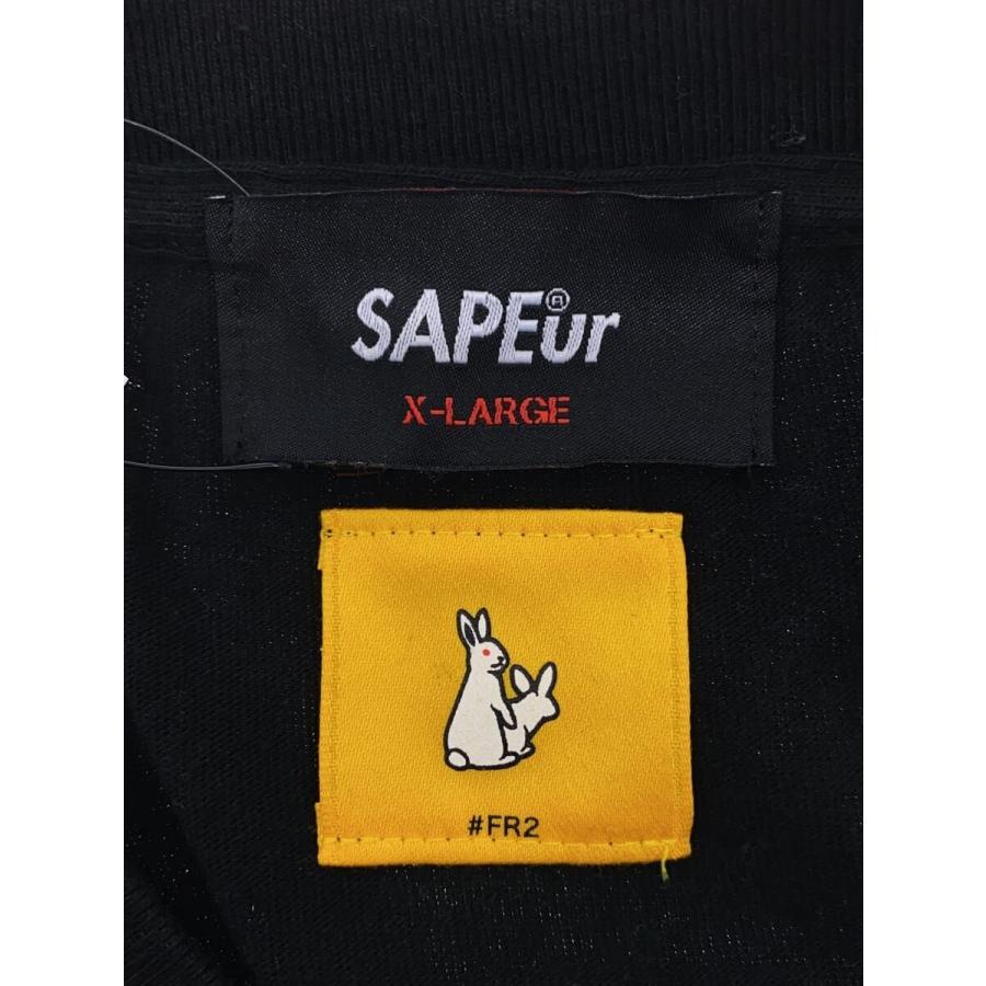 FR2◇長袖Tシャツ/XL/コットン/BLK/プリント// : セカンドストリート