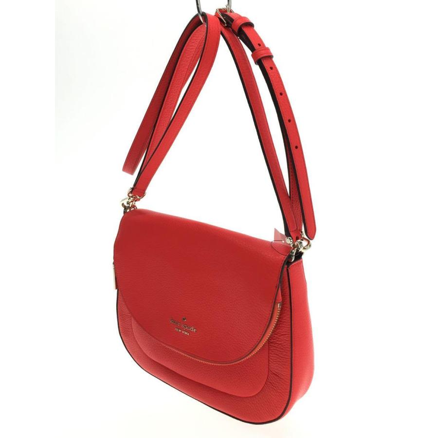 kate spade new york◆ショルダーバッグ/レザー/PNK/WKR00330
