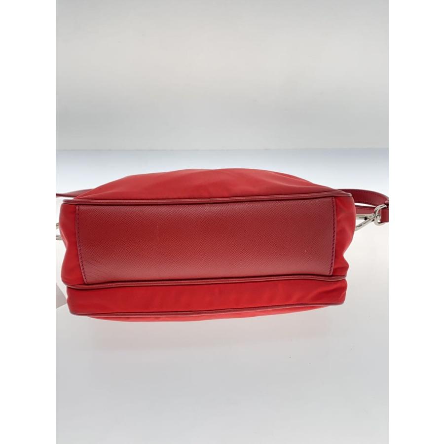 PRADA◇ショルダーバッグ/ナイロン/RED/BT1010// : セカンド