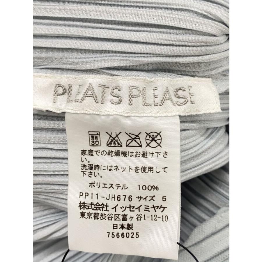 PLEATS PLEASE ISSEY MIYAKE◇ノースリーブワンピース/5/ポリエステル 