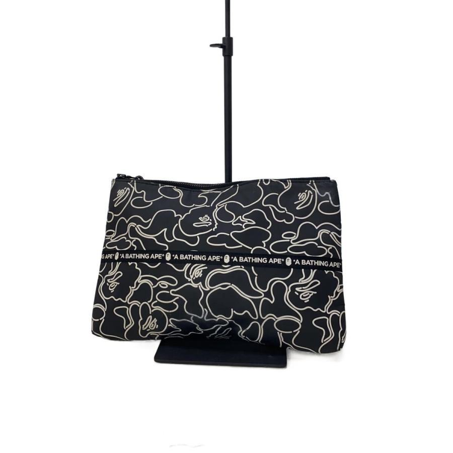 A BATHING APE◇WALLET CLUTCH COLLECTION/バッグ/--/BLK/総柄