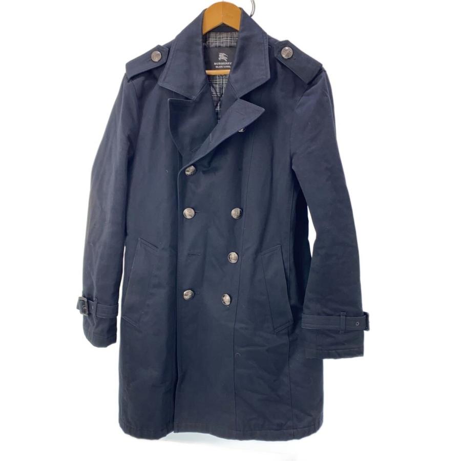 BURBERRY BLACK LABEL◇トレンチコート/LL/コットン/無地/D1A84-207-09