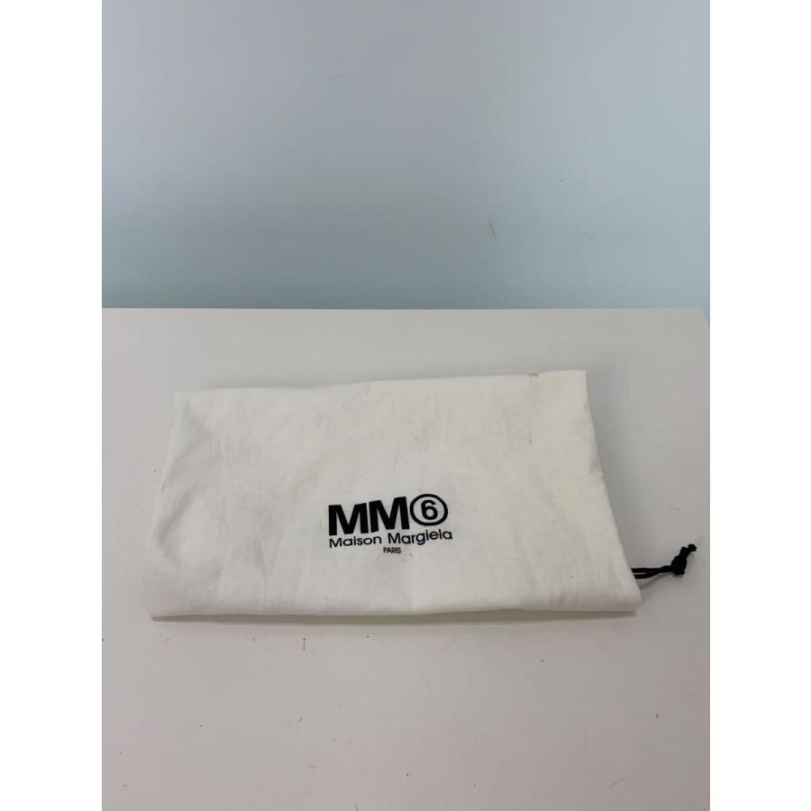 MM6◆TROIS 6/クラッチバッグ/レザー/BLK/SB5WF0003//_6