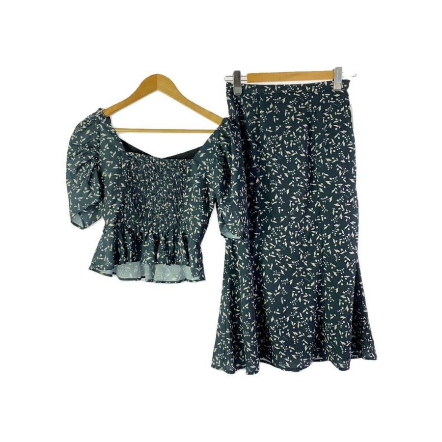 Her lip to◇Muguet-Printed Romantic Set/半袖ワンピース/M 