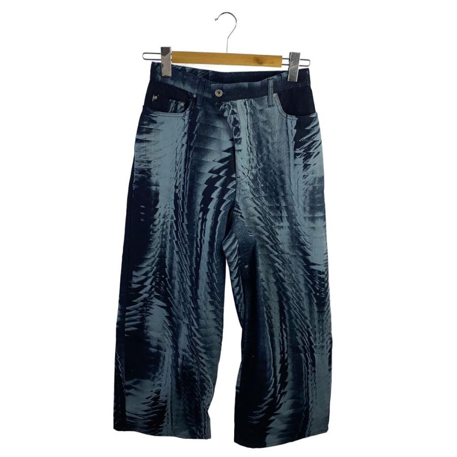 HATRA デニム 25AW hatra◇25AW/Latent Bleach Denim/ボトム/1/デニム/ネイビー