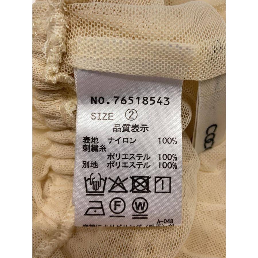 COCO DEAL◇チュール刺繍オフショルブラウス/半袖ブラウス/2/ナイロン