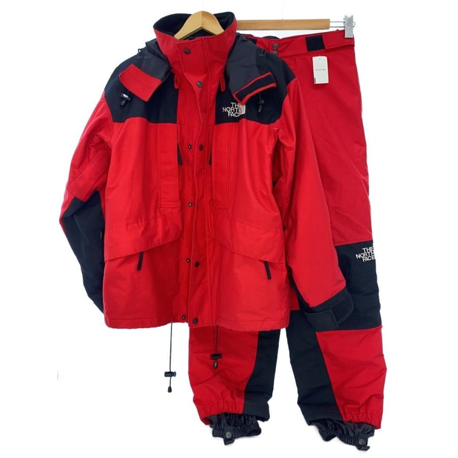 THE NORTH FACE◇セットアップ/NY-2107/NY-7107/GORE-TEX/レッド