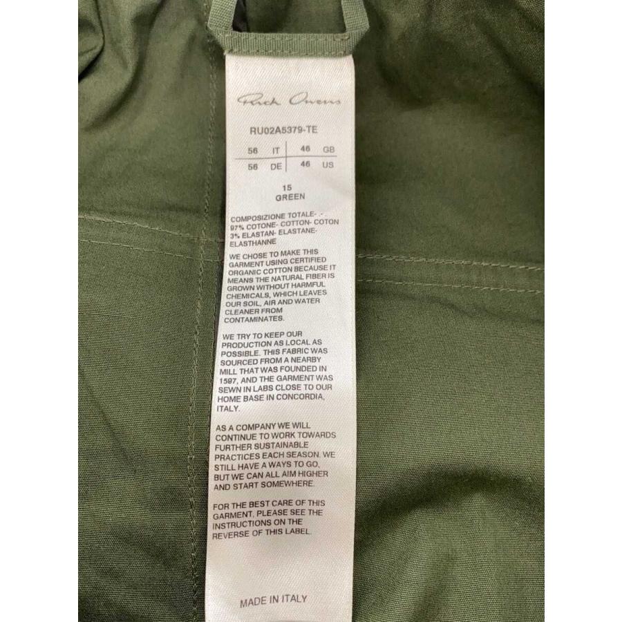 Rick Owens◇GETHSEMANE CARGO LONG PANTS/RU02A5379-TE/グリーン/21AW