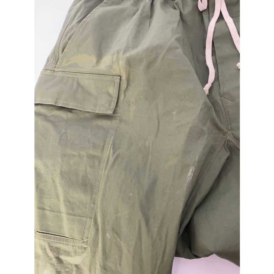 Rick Owens◇GETHSEMANE CARGO LONG PANTS/RU02A5379-TE/グリーン/21AW