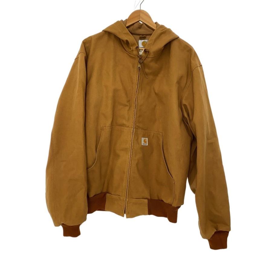 美品　カーハート　アクティブジャケット　メンズL J131-BRN 楽天市場】カーハート アクティブ ジャケット J131 サーマル裏地