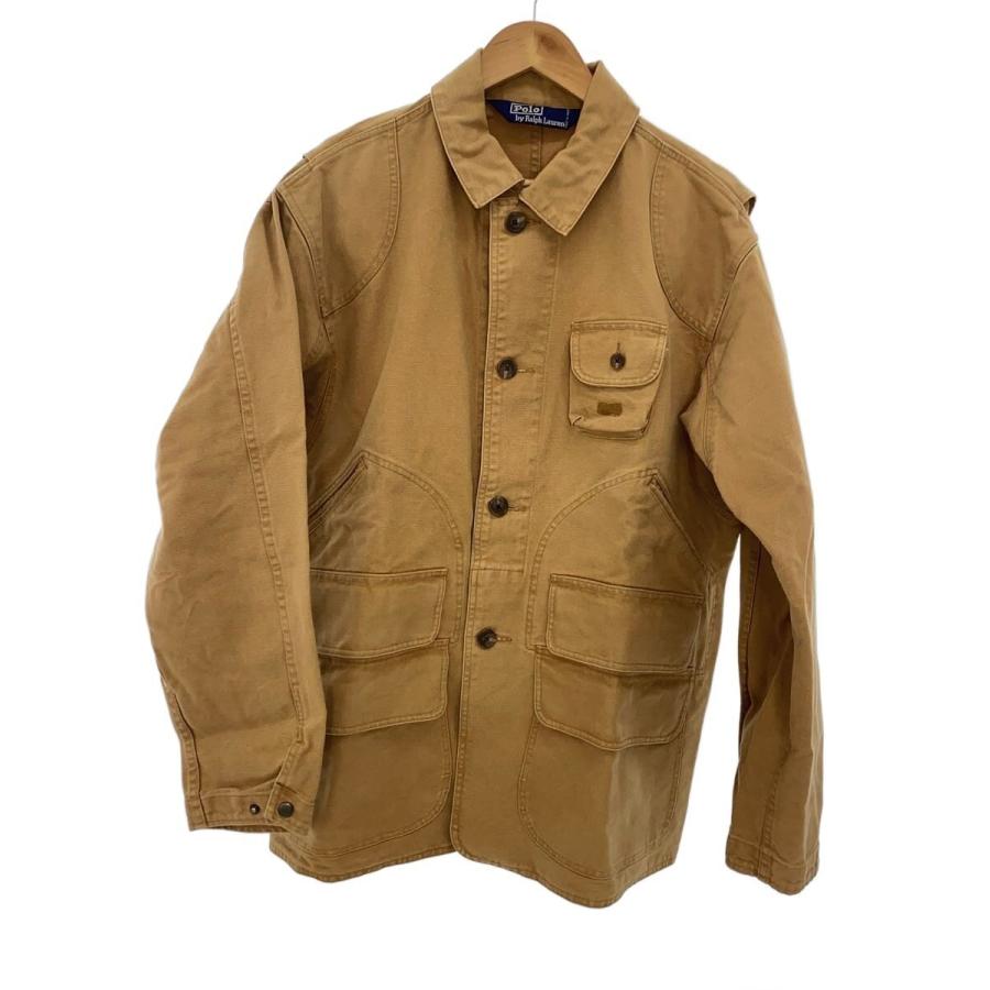 POLO RALPH LAUREN◇ハンティングジャケット/90s/三角タグ/キャメル/M