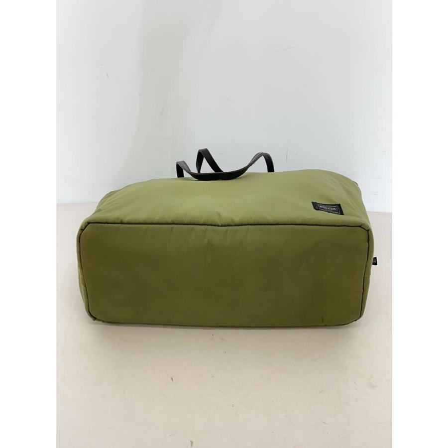 PORTER◇StussyxPorter Tote Bag/トートバッグ/ナイロン/カーキ