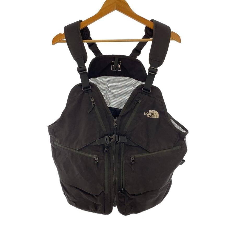 THE NORTH FACE◇GEAR MESH VEST_ギアメッシュベスト/NP22231/ブラック