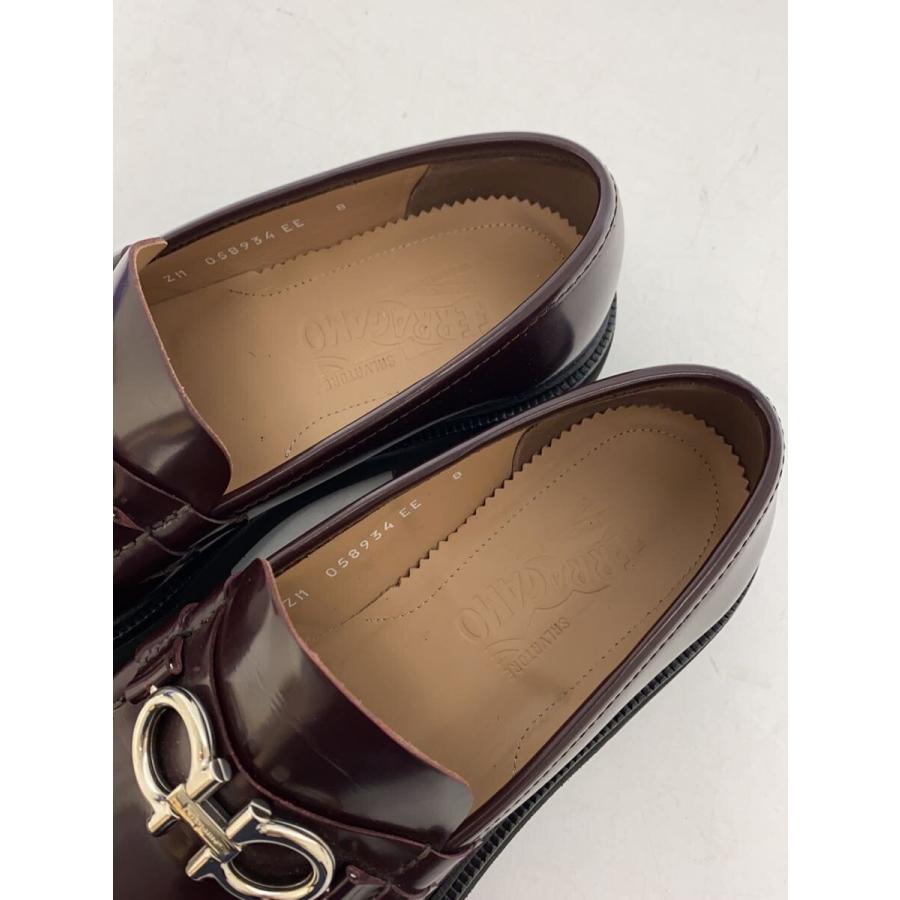 Salvatore Ferragamo◆ガンチーニローファー/ZM 058934/ブラウン/US8_7