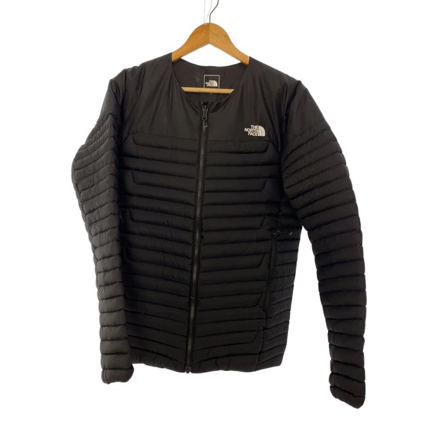 美品 ノースフェイス サンダーラウンドネックジャケット NY82511 ブラック THE NORTH FACE◇サンダーラウンドネックジャケット/NY82511/ブラック