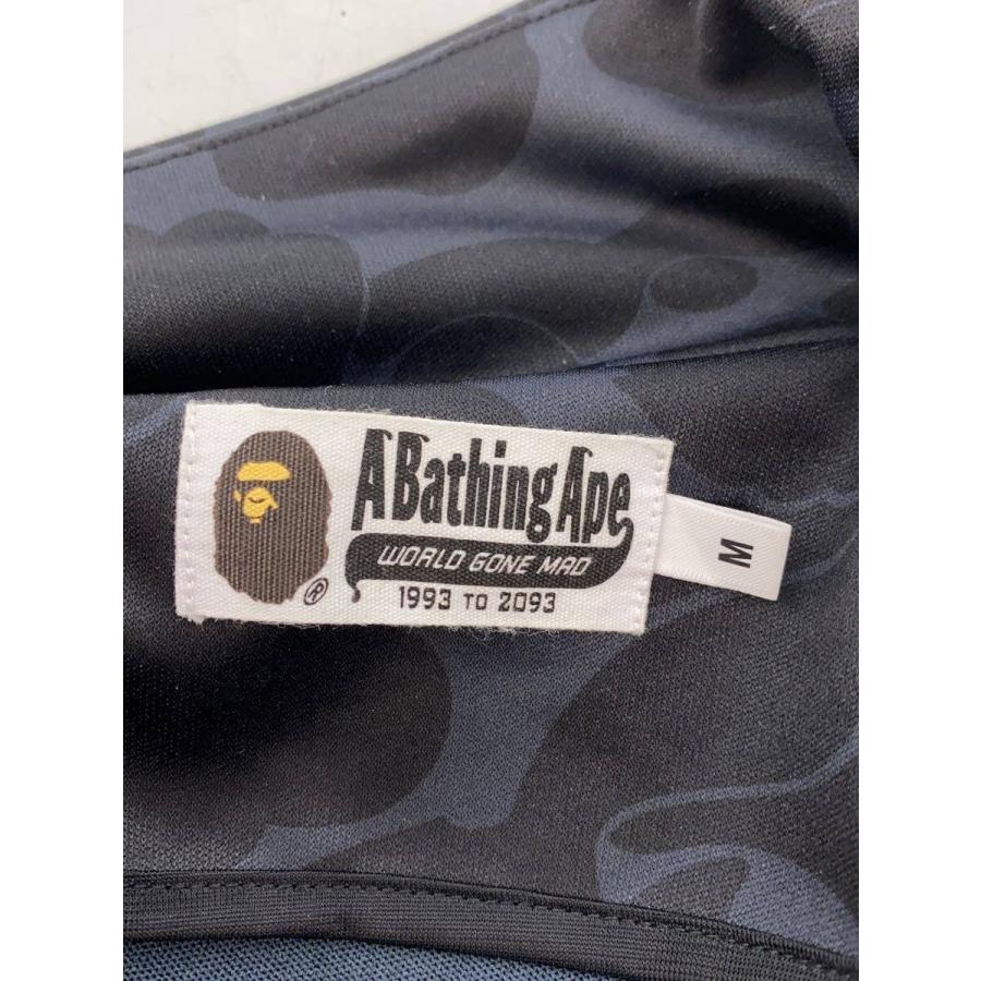 A BATHING APE◆トラックジャケット/001ZPL301310M/SOLID CAMO/ブラック/Mの画像