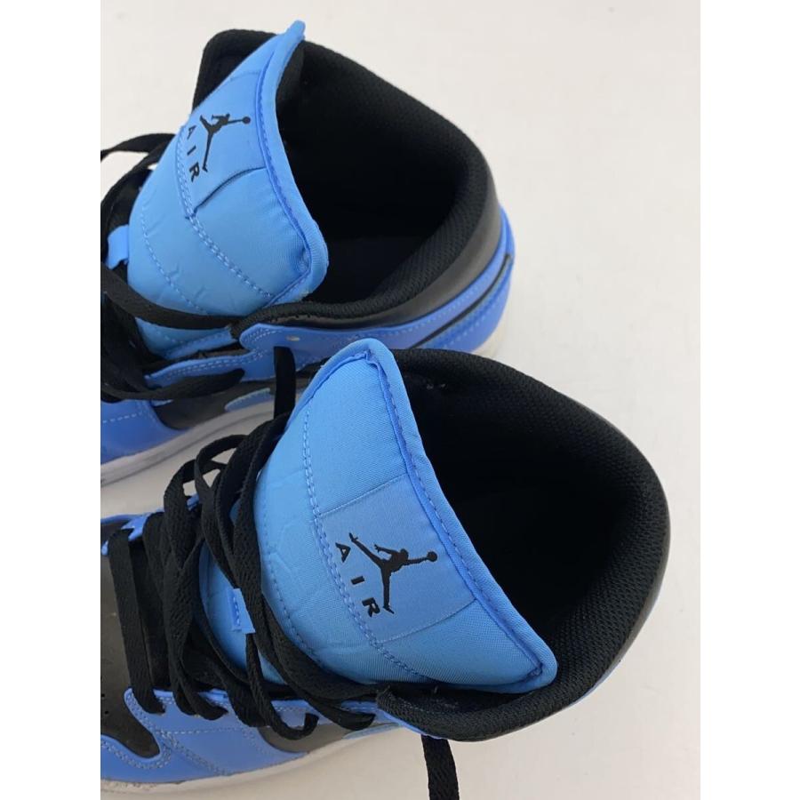 NIKE◇AIR JORDAN 1 MID_エア ジョーダン ミッド/DQ8426-401/ブルー