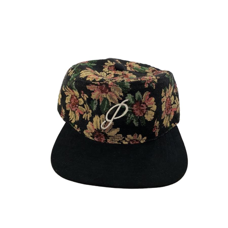 POINTLESS JOURNEY フラワーピルボックスキャップ ブラック　L Pointless Journey◇FLOWER PILLBOX CAP/ピルボックスキャップ