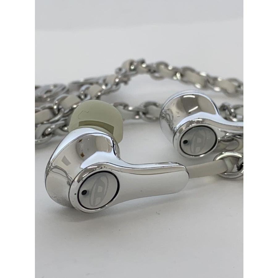 DIESEL◇Wired Earbuds/イヤホン/DP0985/シルバー// : セカンド