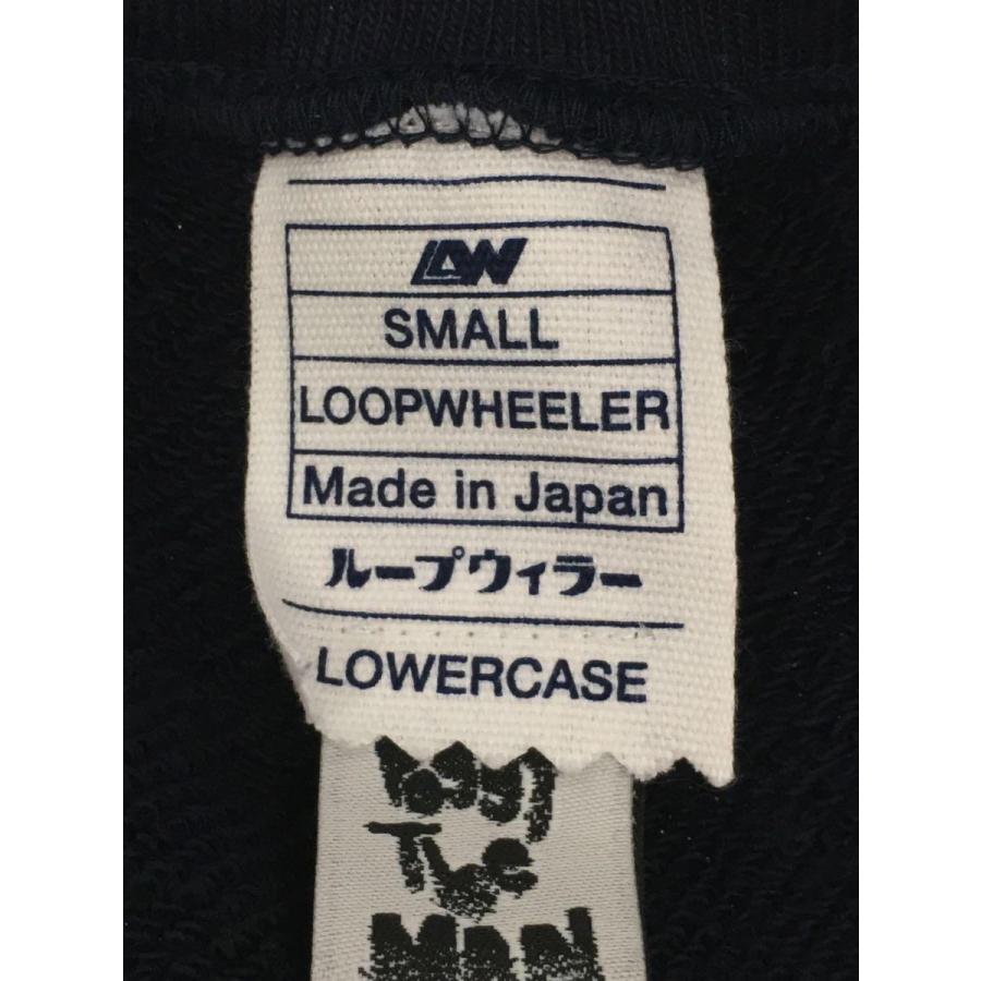 LOOPWHEELER◆×POGGYTHEMAN/スウェットパンツS/コットン/ネイビー｜ssol-shopping｜04