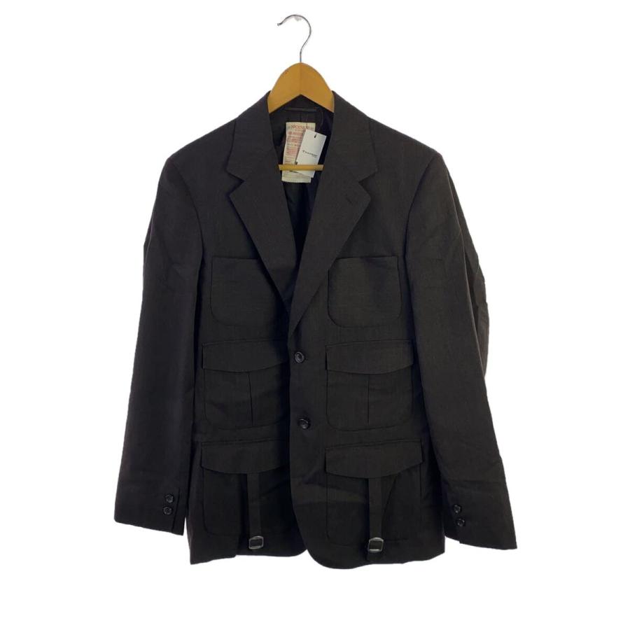 NICENESS◇STORMER 6PKT JKT/テーラードジャケット/L/ウール/BRW/NN