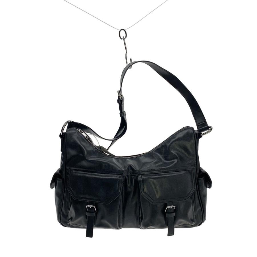STAND OIL ブラック ショルダーバッグ STAND OIL◇ショルダーバッグ/PVC/BLK : セカンドストリートYahoo!店