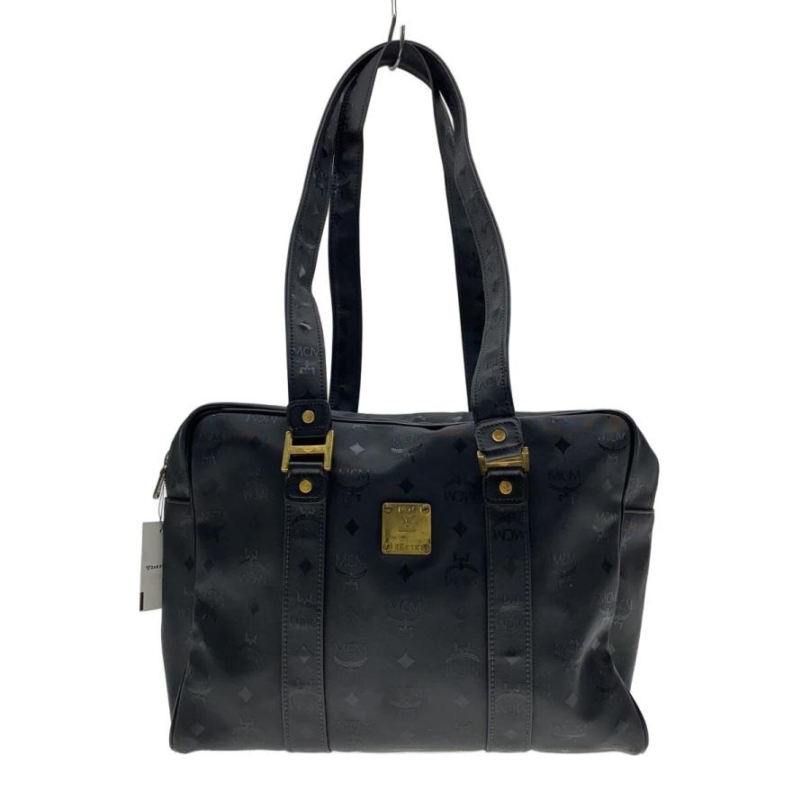 MCM◇トートバッグ/--/BLK : セカンドストリートYahoo!店 - 通販 
