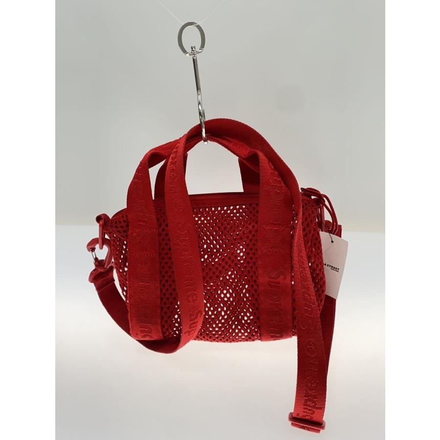 Supreme◇ショルダーバッグ/ポリエステル/RED/25SS/MESH MINI DUFFLE